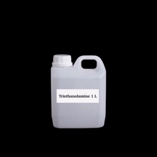 วัตถุดิบเครื่องสำอางค์  สำหรับปรับค่าด่าง Triethanolamine﻿ ไตรเอทาโนลามีน 99% 1 ลิตร 004186-K