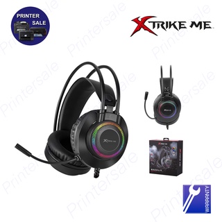 หูฟัง Xtrikeme GH-509 หูฟังสเตอริโอ หูฟังคอม หูฟังเกมมิ่ง หูฟังสำหรับเล่นเกมส์ หูฟังแบบครอบหู มีไฟ