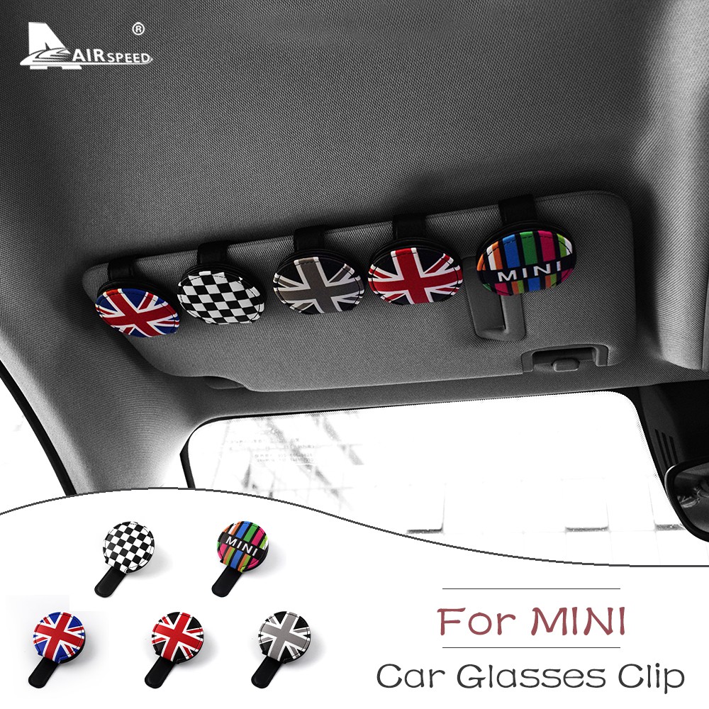 คลิปตะขอติดที่บังแดดรถยนต์ สําหรับ BMW Mini Cooper R55 R56 R60 2007-2014