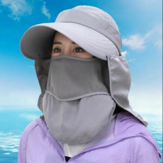 ส่งฟรี....👒🧢หมวกปีกกว้างกันแดด 360°
