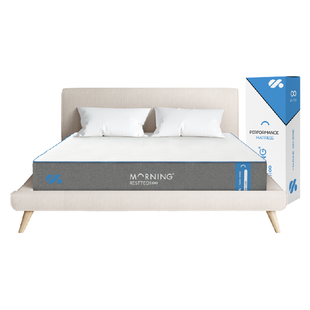 Morning Sleep Rest Tech ที่นอนพ็อกเก็ตสปริง ผสานเมมโมรี่โฟมคูลเจล ช่วยกระจายความเย็น ลดความร้อนสะสมในที่นอน ที่นอนสปริง รุ่น Marine Sphere ความหนา 10 นิ้ว