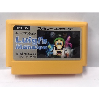 ตลับ FC Luigis Mansion (ตลับ Repro) Luigi Ghost house Story