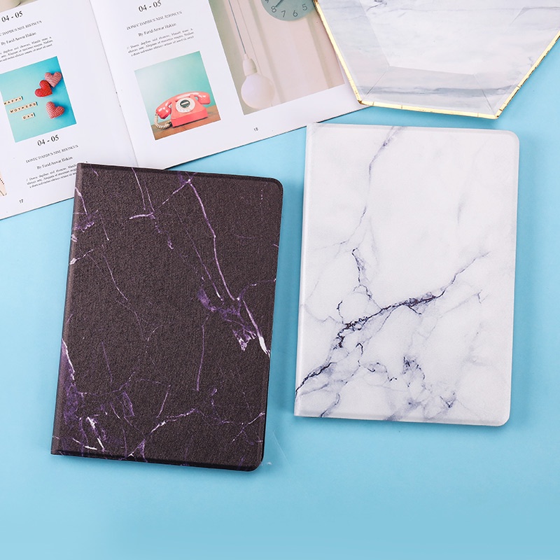 เคส ลายหินอ่อน สําหรับ iPad 9.7 2018 2017 5 6th Air 10.9 2020 iPad Mini 12345 iPad 10.2 2 3 4 pro11 10.5