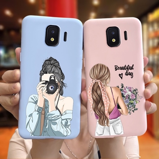 เคสโทรศัพท์มือถือพิมพ์ลาย Girl สําหรับ Samsung Galaxy J4 Sm - J400F / J4 + Sm - J415F 2018