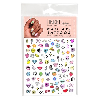 พร้อมส่ง ของแท้ INKED BY DANI Color Nail Art (1 sheet)