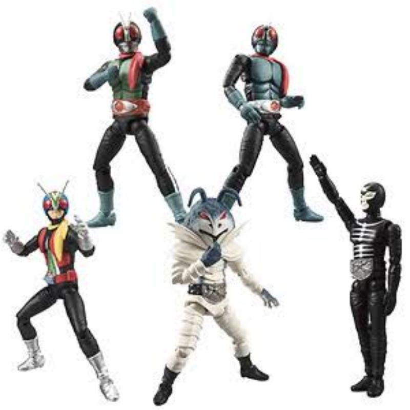 BANDAI Shodo Kamen Rider VS [Shocker] ของใหม่ในซีล ไม่มีกล่อง