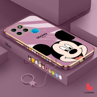 cartoon Mickey เคส Infinix Smart 6 Smart 5 Smart 4 Smart 5Pro TENCO Spark 6 GO 2020 GO 2022 6 Air 5 Air 7 Pro Pova 2 MQ1