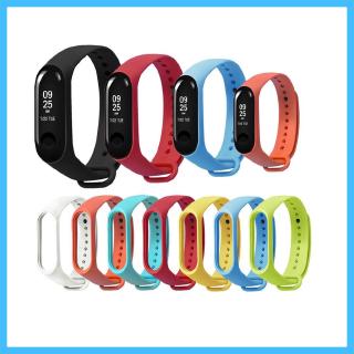 Xiaomi สายรัดข้อมืออัจฉริยะMi Band 3 และ 4 Strap สายซิลิโคน​ สายเปลี่ยน Silicone Band Wrist Strap for miband3​ miband4