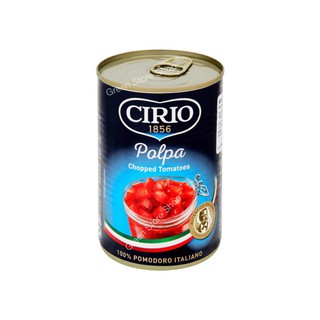 Cirio  Chopped Tomatoes 400g. ( มะเขือเทศสับในน้ำมะเขือเทศ )