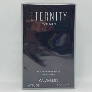 ส่งฟรี CK Eternity for Men EDT 200ml กล่องซีล น้ำหอม หอมสดชื่น สะอาด คลาสสิค AUG02