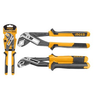 INGCO คีมคอม้า คีมจับท่อ คีมจับแป๊ป ประแจจับท่อ Pump Pliers ขนาด 10 นิ้ว รุ่น HPP28258 ,ขนาด 12 นิ้ว รุ่น HPP03300