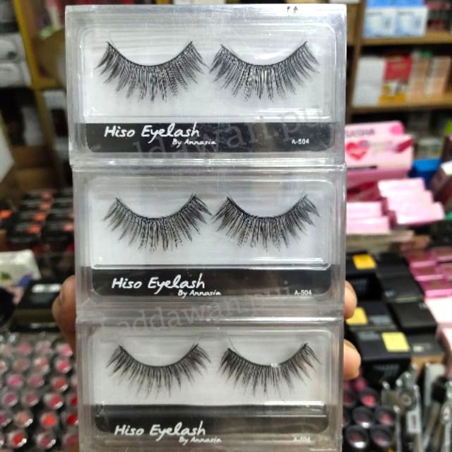 ขนตาปลอม Hiso Eyelash A-504 ขนนิ่ม เบาสบาย