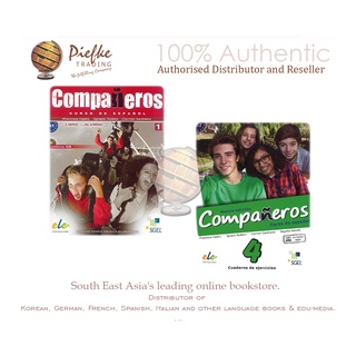 Companeros 1, 4 : 1 Student Book, 4 workbook (new) : 9788497785204:9788497789141