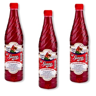 ซันนี่บอย น้ำหวานเข้มข้น กลิ่นสละ 710 มล. x 3 ขวด