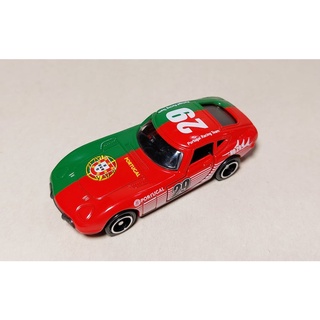 Unbox Tomica 🔆 Toyota 2000GT ลายธง Portugal No.29 สีเขียว/แดง Scale 1:59 ใหม่ ไม่มีกล่องนอก พร้อมจัดส่ง by Hobby Duck