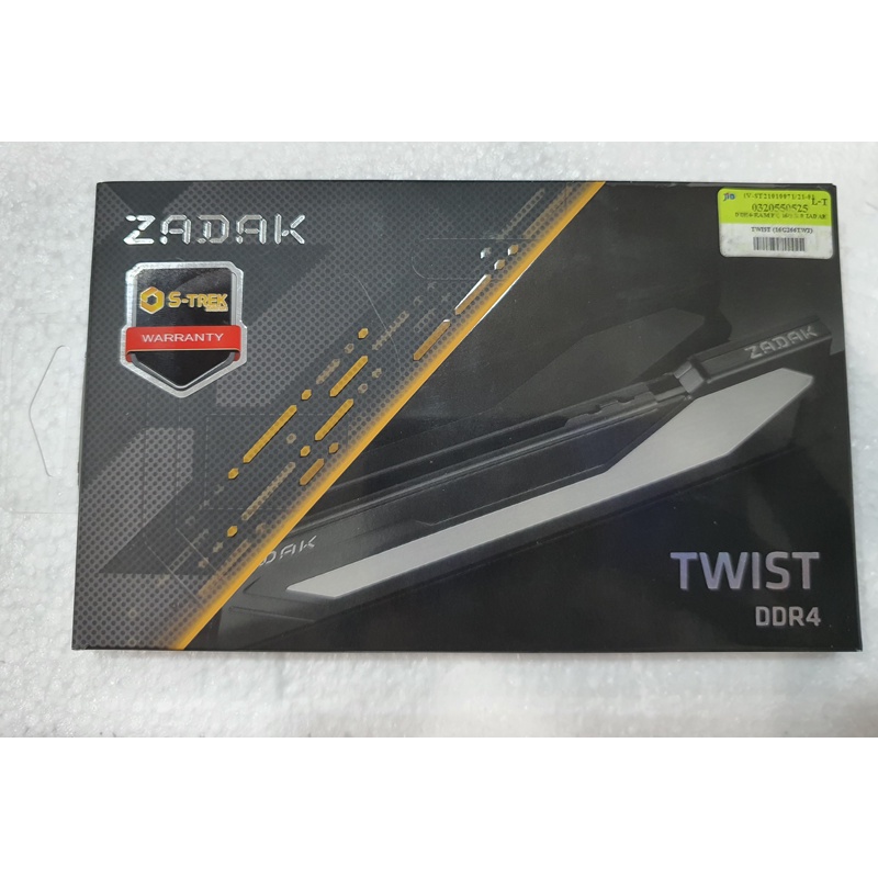 แรม DDR4-RAM PC 16G/3200 ZADAK TWIST (มือสอง)
