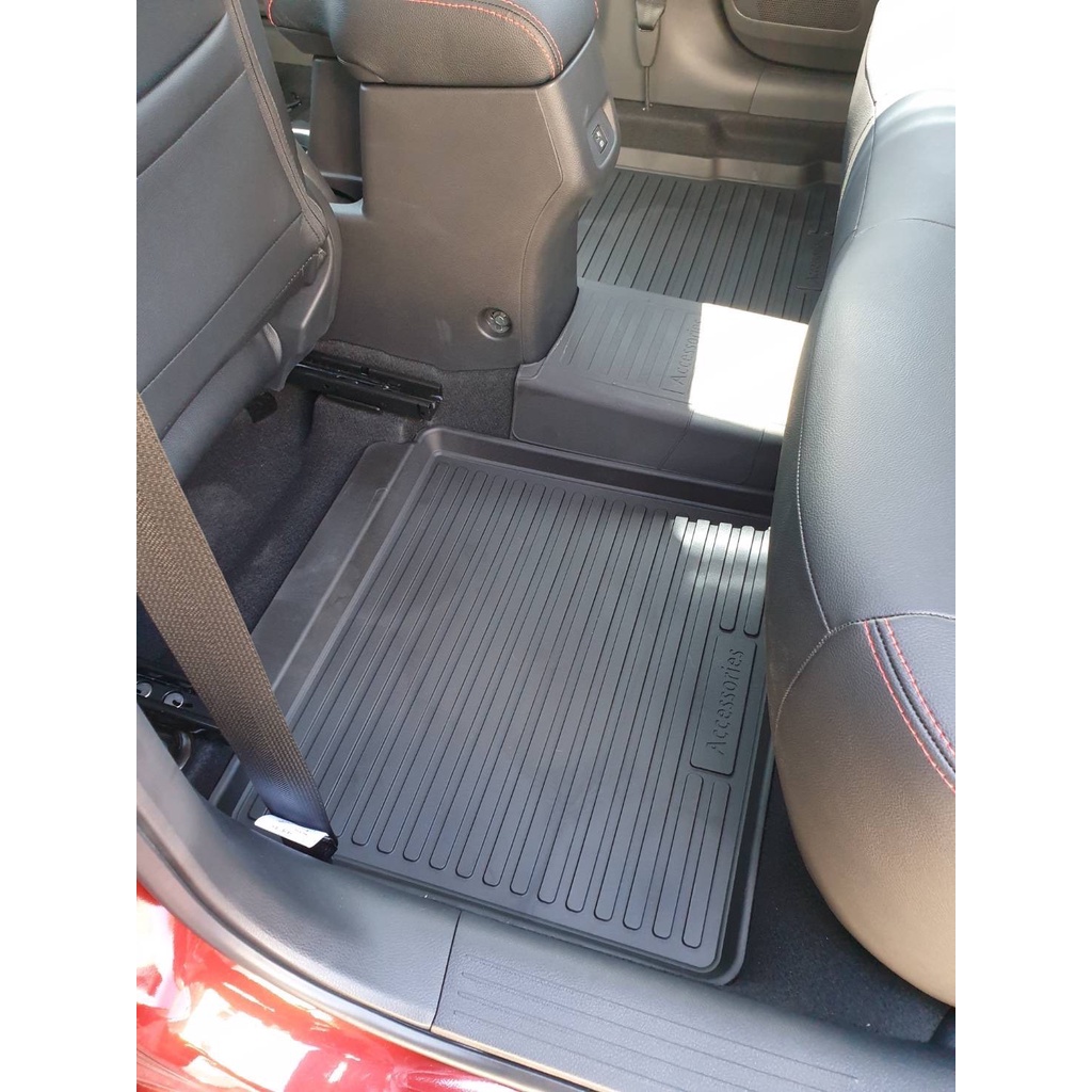 ตรงรุ่น Nissan New Almera (Turbo) 2020-2024 ผ้ายางปูพื้นรถ ยกขอบ พรมยางปูพื้นยกขอบ ถาดยางปูพื้น - รูปที่ 7