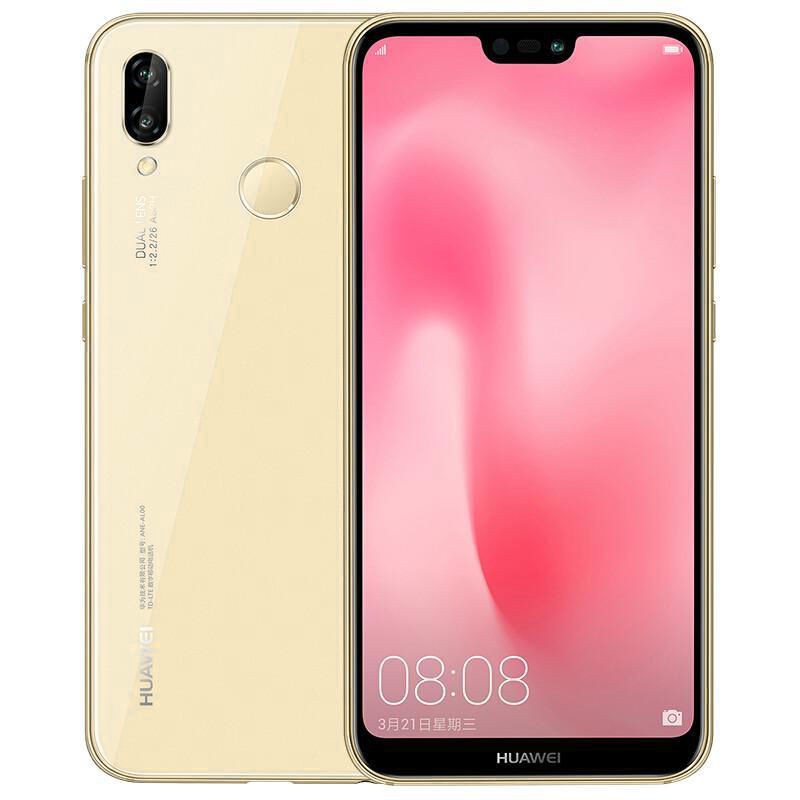 ∋โทรศัพท์มือถือมือสอง Huawei nova 3e เต็ม Netcom 4G การ์ดคู่ Kirin แปดคอร์แบบเต็มหน้าจอจดจำลายนิ้วมือสมาร์ทโฟน