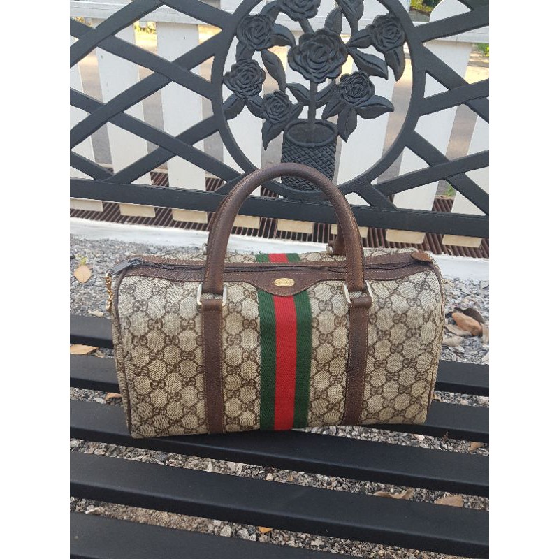 gucci boston vintage bags