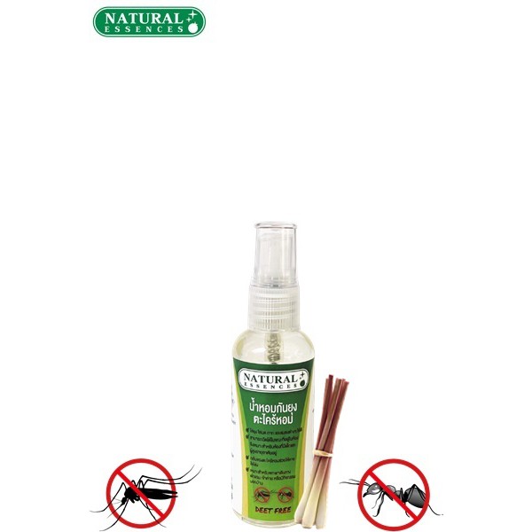 น้ำหอมกันยุงตะไคร้หอม Natural Essences 50 มล.