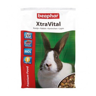 Beaphar Xtravital Rabbit (1kg.) บีฟาร์ อาหารสำหรับกระต่ายโต เสริมวิตามิน ลดกลิ่นฉี่ อาหารสัตว์เลี้ยง อาหารสัตว์