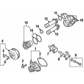 Durable Hight Quality Practical Useful Engine Coolant Thermostat Adapter 94810603401 Accessories Metal&amp;amp;Plastic