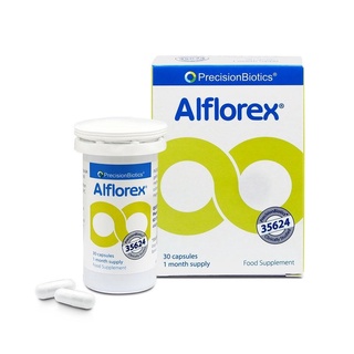 Vistra Alflorex อัลฟลอเร็กซ์ โพรไบโอติก ปรับสมดุล ระบบทางเดินอาหาร และ ระบบขับถ่าย 1 กล่อง บรรจุ 30 แคปซูล 20812