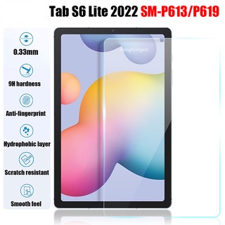 ฟิล์มกระจกนิรภัยกันรอยหน้าจอแท็บเล็ต สําหรับ Samsung Galaxy Tab S6 Lite 10.4 นิ้ว 2022 SM-P613 SM-P619