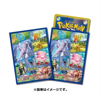 [Pokemon Japan] Sleeve - ลาย Pokémon GO ลิขสิทธิ์แท้ Pokémon Center สลีฟ, ซองการ์ด, ซองใส่การ์ด