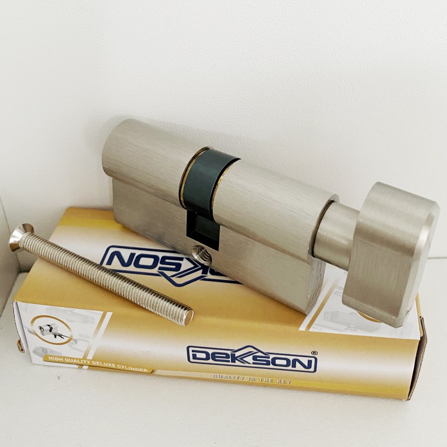 กระบอก Dekkson BK 60mm กระบอก Dekson BK 60mm Rotary Knob Key Cyl BK DL 60 SN Dekkson