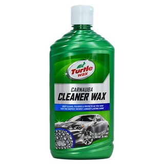 Car care solution CAR LIQUID CLEANER WAX TURTLE WAX CARNAUBA 16OZ Car accessories Hardware hand tools น้ำยาดูแลรถยนต์ คร