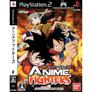 แผ่นรวมเกมส์ps2 (Collection ANIME FIGHTERS VOL.2) D.O.N SHAMAN SOUL EATER GASHBELL ps2 เกมเพล2 แผ่นplay2 แนวต่อสู้