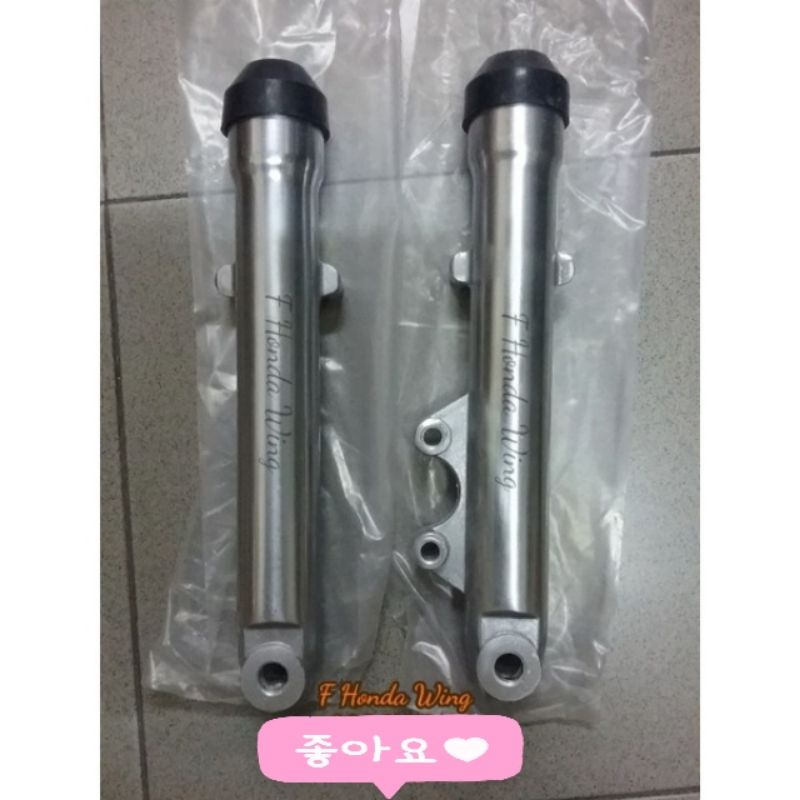 กระบอกโช๊คหน้าแบบดิสขวาสำหรับแปลงใส่ชุดหน้าเดิมSuzuki_gd110