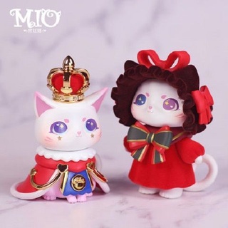 ตุ๊กตาฟิกเกอร์ Mio Palace Cat Series Blind Box ของเล่นสําหรับเด็ก