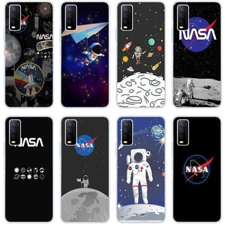 Vivo y85 v9 pro v11 pro v17 pro y12s y20s y20 y17 Case TPU Soft Silicon Protecitve Shell Phone casing Cover nasa