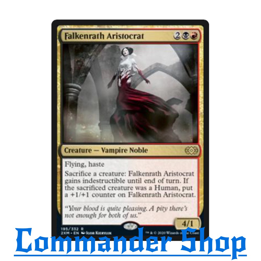 Falkenrath Aristocrat (Creature - Vampire Noble) Black Red การ์ด Magic The Gathering (MTG)