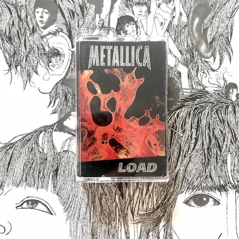 Tape Cassette เทปเพลง Metallica ‎– Load (1996)