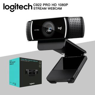 WEBCAM (กล้องเว็บแคมสตรีม) LOGITECH C922 PRO STREAM WEBCAM ของแท้ ประกันศูนย์ไทย 1 ปี