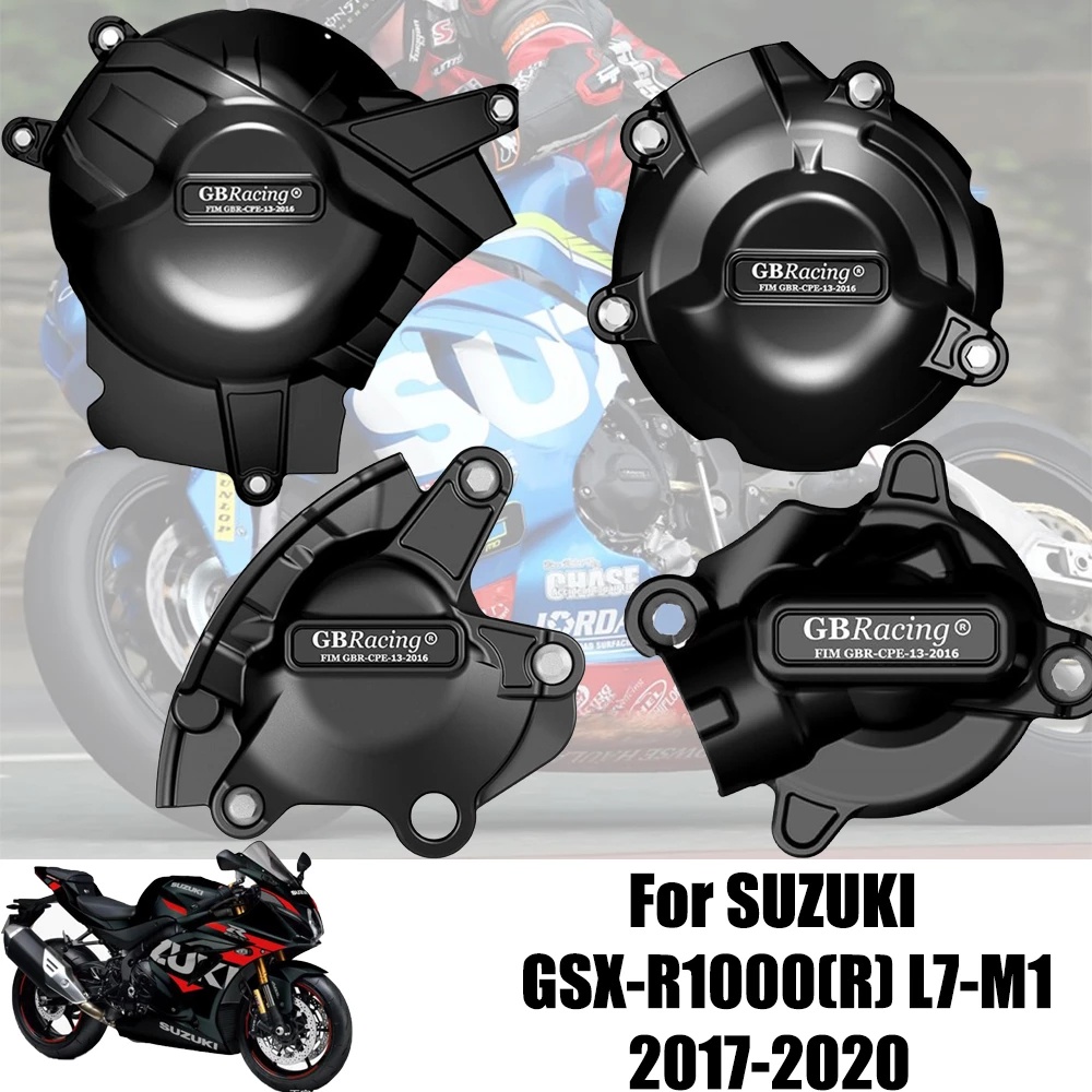 ตัวป้องกันเครื่องยนต์รถจักรยานยนต์ GSXR1000 สําหรับ GB Racing Suzuki GSX-R1000 GSXR 1000 GSXR1000 L7