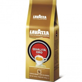 ﻿LAVAZZA Caffe Qualita ORO 100% Premium Arabica Bean Coffee (Italy Imported) 250g.