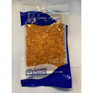 กุ้งฝอยส้ม กลาง-dried baby shrimp medium ขนาด 100กรัม