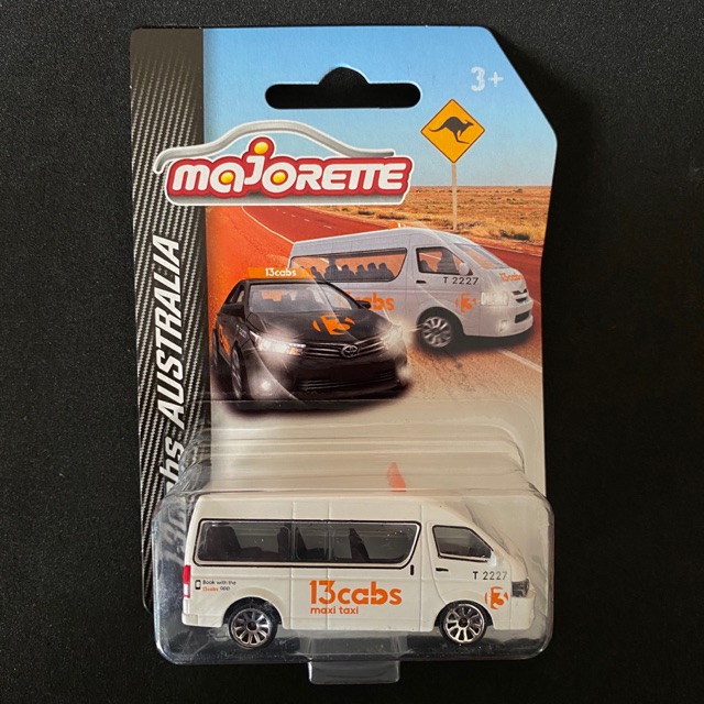 รถเหล็ก Majorette : Toyota Hiace 13Cabs Maxi Taxi