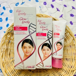 ครีม Fair&amp;Lovely Glow&amp;Lovely multi vitamin ครีมบำรุง ครีมบำรุงผิวหน้า