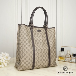 GUCCI TOTE VINTAGE MONOGRAM BROWN