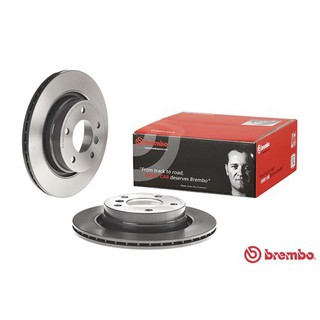 จานเบรคหลัง BMW SERIES 3 E46 318i 318d 320i 320d 325i 328i 1998-2005 Compact Convertible Coupe Touring BREMBO /ชิ้น