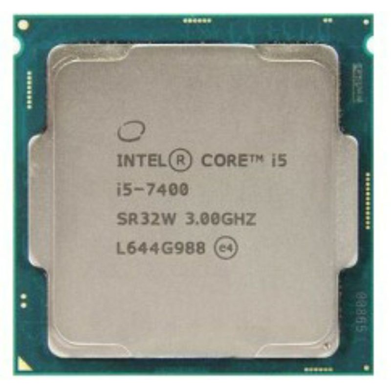CPU INTEL CORE I5-7400 3.0GHZ GEN7พร้อมซิ้งค์ใหม่ยังไม่ใช้งานสินค้ามือสอง