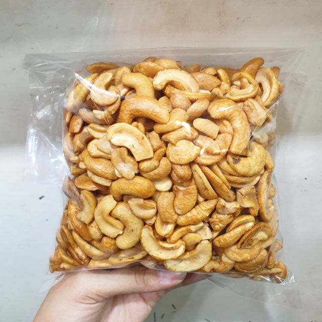 เมล็ดมะม่วงหิมพานต์ซีกอบเกลือ 400กรัม