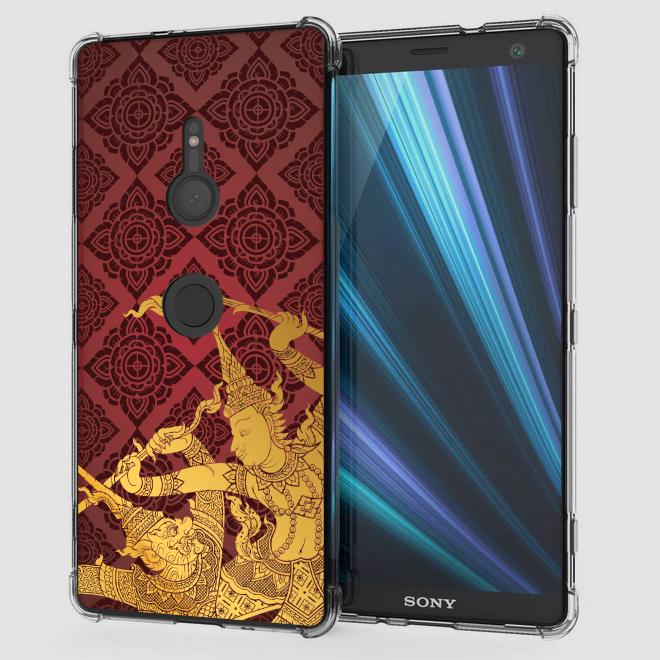 เคส สำหรับ Sony Xperia XZ3 Culture Series 3D Anti-Shock Protection TPU Case [CT001]