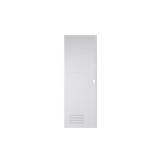 ประตู UPVC AZLE MD-6 เกล็ด 70X200CM. WHITE | AZLE | LT06 เกล็ด ประตู UPVC ประตู Door and Window Sale ประตู UPVC AZLE MD-