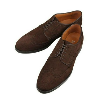 SUIT SELECT Wing Tip Shoes (Brown-S)